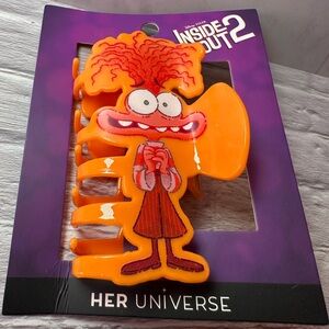 Pixar Disney Anxiety Hair Claw Clip by Her Universe NWT